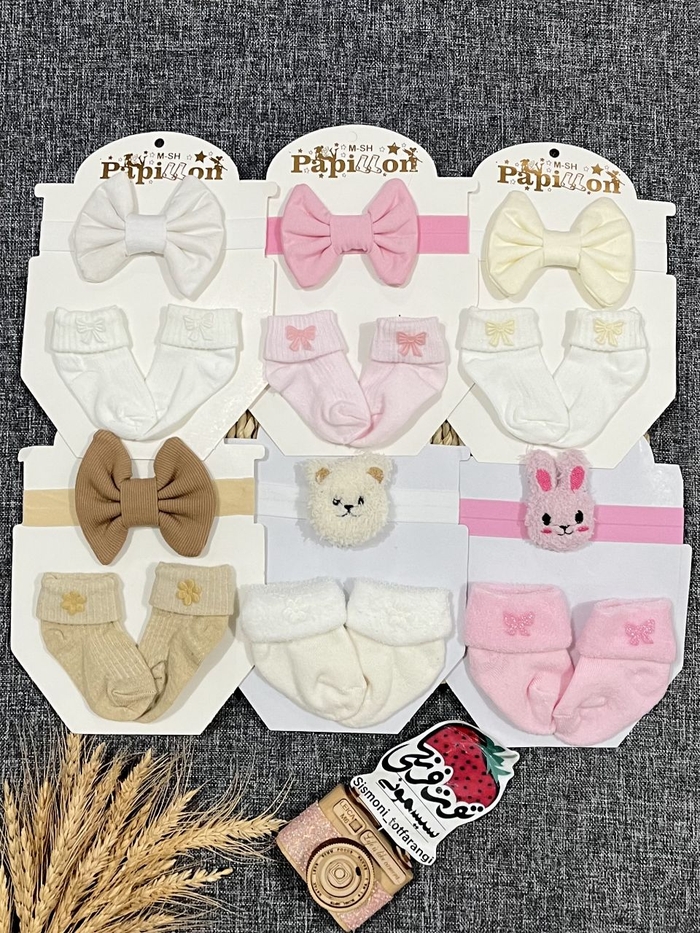 ست هدبند جوراب کد ۱۱۵۱