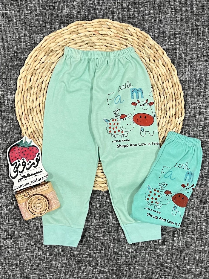 شلوار تک سبز 