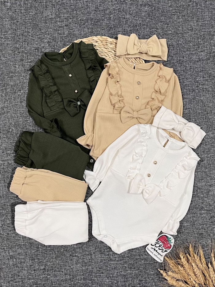 بادی شلوار پاپیون کد ۱۱۳۱