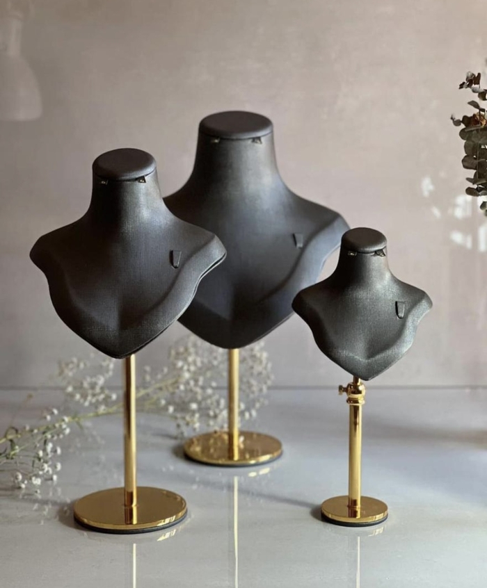 مانکن پایه استیل مدل سزار