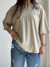 تیشرت باکسی برش دار 