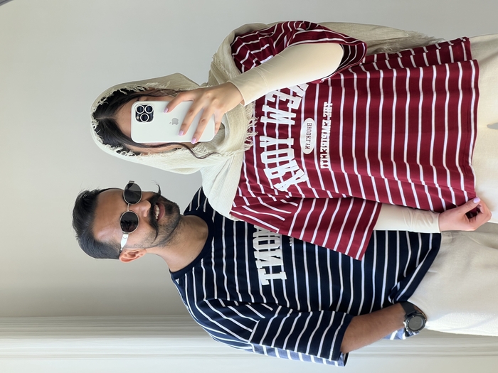 تیشرت رارا باکسی NEW YORK