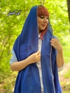 شال نخی اسلپ دور دوخت مزونی