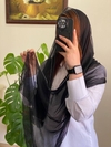شال حریر دور زری