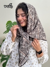 روسری گارزا دور دست دوز ترمه