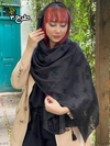 شال کریستال مخمل کوبی 