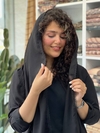 شال سوپر نخ دور دانتل 