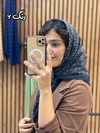 روسری نخی دور دوخت