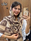 شال مخمل موهر چاپی