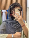 شال شنی مجلسی لبه ماهی 