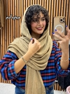 شال برشکا وارداتی کرم و مشکی