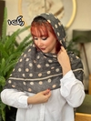 روسری نخی توپی