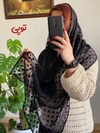 شال توری دور گان دوزی 