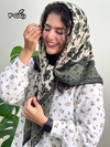 روسری نخی گارزا دور دست دوز 