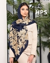روسری نخی دور دست دوز قاجار