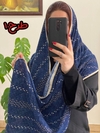 شال کریشه سورمه ای 