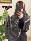 شال نخی کشمیر طوسی ابلغ