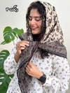 روسری نخی گارزا دور دست دوز 