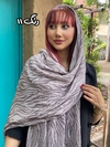 شال نخی برشکا وارداتی زبرا