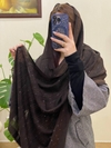 شال نخی مخمل پاییزه