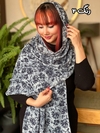 شال نخی وارداتی دور دندون موشی گل