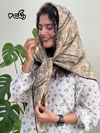 روسری گارزا دور دست دوز ترمه
