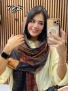 شال مخمل موهر چاپی 