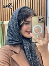 روسری نخی دور دوخت