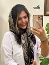 روسری نخ گارزا دور دوخت