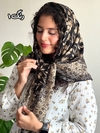 روسری نخی گارزا دور دست دوز 