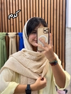 شال نخی پلیسه شاین