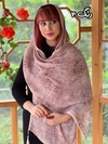 شال نخی برشکا وارداتی طرح طلاکوب