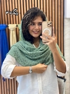 شال حریر مجلسی وارداتی گل