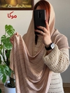 شال پلیسه شاین دور عدسی 