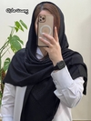 روسری ژاگارد دور دوخت