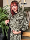 شال نخی وارداتی دور دندون موشی گل
