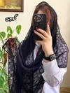 شال توری دور گان دوزی