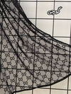 شال توری دور گان دوزی 