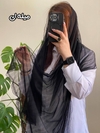شال توری دور دانتل