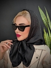 مینی اسکارف کریستال نگینی 