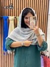 شال حریر مجلسی وارداتی گل