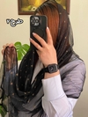 شال توری طلا کوب