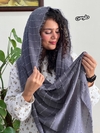 شال نخی رگه شکوفه