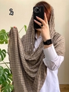 شال نخی لبه مزونی 