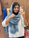 شال نخی سنگشور دور عدسی وارداتی لبه تور