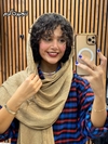 شال برشکا وارداتی کرم و مشکی