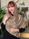 شال نخی وارداتی دور دندون موشی گل