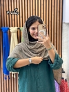 شال حریر مجلسی وارداتی گل