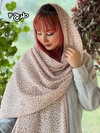 شال نخی برشکا وارداتی روشن 