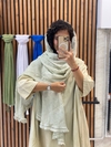 شال نخی سنگشور دور عدسی لبه ریش ماهی